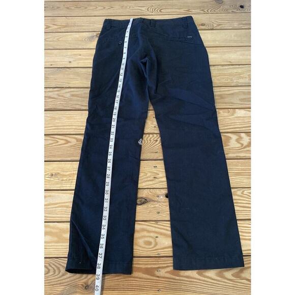 Volcom Chino Pants Size 28x28 Men’s Black - Picture 6 of 9